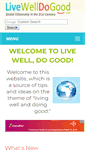 Mobile Screenshot of livewelldogood.com